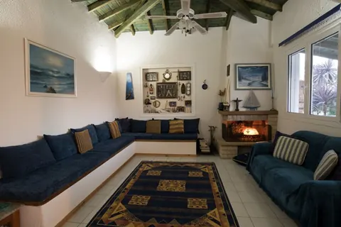 Elegant Villa Beach Front 10 meters from your doorstep, 5 bedrooms in Halkidiki price for sale For Super Rich