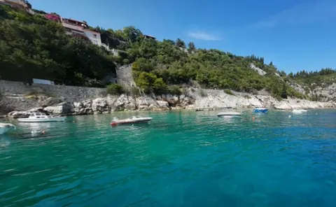 Premium Villa Beach Front stairs descend directly to the beach, 4 bedrooms in Dubrovnik deal for sale For Super Rich