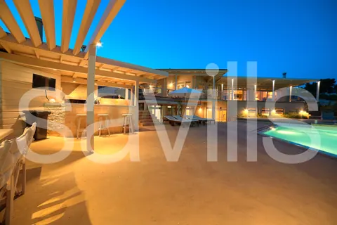 Luxury Villa one-of-a-kind breathtaking views of the Greek blue sea, 9 bedrooms in Agios Nikolaos - Anavyssos price for sale For Super Rich