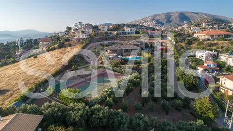 Luxury Villa one-of-a-kind breathtaking views of the Greek blue sea, 9 bedrooms in Agios Nikolaos - Anavyssos available for sale For Super Rich