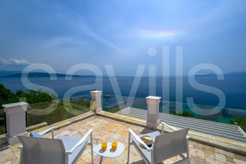 High-end Villa breathtaking 180-degree sea views  infinity pool, 9 bedrooms in Corfu 4448 Corfu for sale For Super Rich