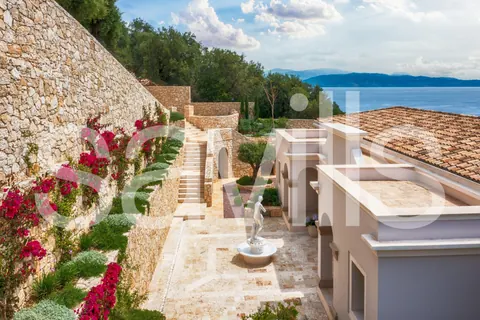 High-end Villa breathtaking 180-degree sea views  infinity pool, 9 bedrooms in Corfu property for sale For Super Rich