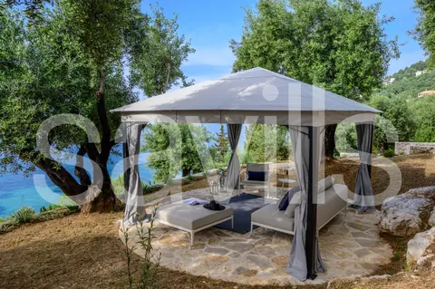 High-end Villa breathtaking 180-degree sea views  infinity pool, 9 bedrooms in Corfu search for sale For Super Rich