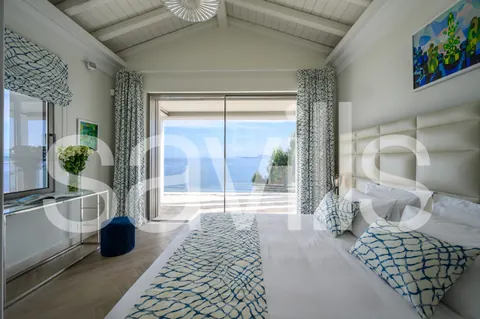 High-end Villa breathtaking 180-degree sea views  infinity pool, 9 bedrooms in Corfu top for sale For Super Rich