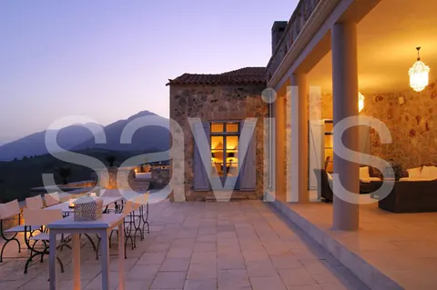 Country Ranch/Farm Vineyard views private forest, 11 bedrooms in Peloponnese 4498 Peloponnese for sale For Super Rich