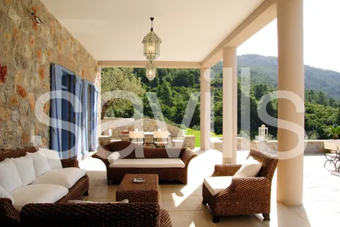 Country Ranch/Farm Vineyard views private forest, 11 bedrooms in Peloponnese real estate for sale For Super Rich