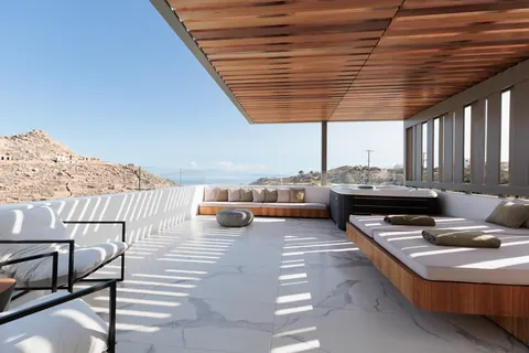 Luxury Villa Alegria Sea View with 120m2 Infinity pool, 7 bedrooms in Mykonos property for sale For Super Rich