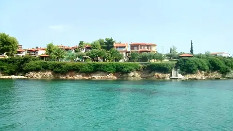 Elegant Villa Beach Front 10 meters from your doorstep, 5 bedrooms in Halkidiki