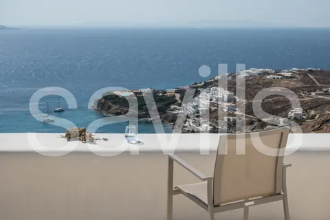 Architectural Villa Breathtaking 180-degrees views Rock Swimming pool, 10 bedrooms in Mykonos available for sale For Super Rich