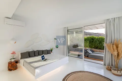 High-end Villa Beach front on Ftelia Beach 100m2 infinity pool, 7 bedrooms in Mykonos exclusive for sale For Super Rich High-end Villa Beach front on Ftelia Beach 100m2 infinity pool, 7 bedrooms in Mykonos exclusive for sale For Super Rich