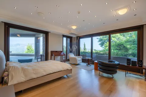 Elegant Villa Breathtaking views Indoor swimming pool, 5 bedrooms in Athens real estate for sale For Super Rich