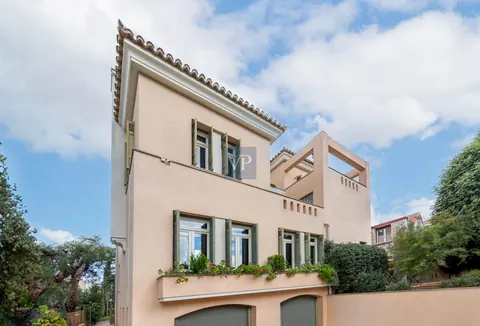 Contemporary House Zenith Stone Neighborhood of Palaio Psychiko, 6 bedrooms in Athens unique for sale For Super Rich