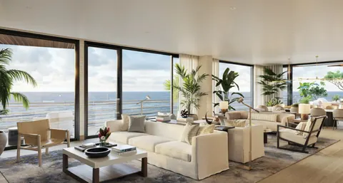 Luxury Apartment Beach Front overlooking the Lagoon Pool, 3 bedrooms in Grand Cayman buy for sale For Super Rich