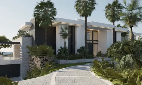 High-end Villa 62 m2 designer kitchen spectacular south facing, 8 bedrooms in  Benahavis - La Zagaleta Marbella buy for sale For Super Rich