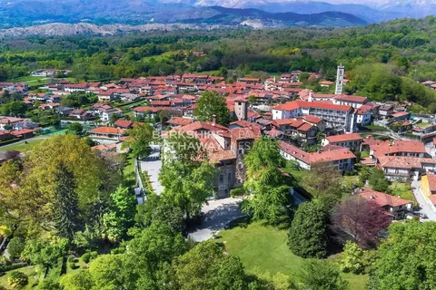 Century Castle with charming little church, inside the park, multiples bedrooms in Torre Canavese - Piedmont price for sale For Super Rich