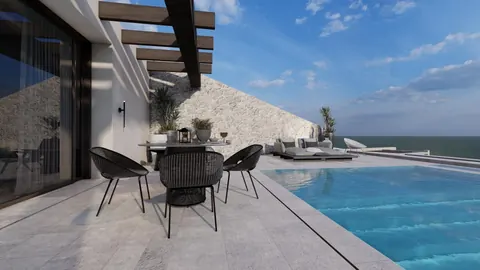 Luxury Villa Sea View Oniro Estate, 7 bedrooms in Mykonos photo for sale For Super Rich