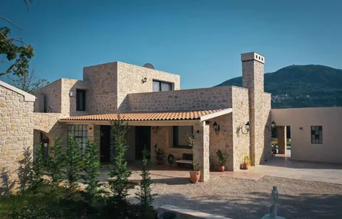 Country Villa Panoramic View near Old Town, 3 bedrooms in Corfu buy for sale For Super Rich