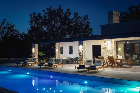Country Villa Panoramic View near Old Town, 3 bedrooms in Corfu ultra luxury for sale For Super Rich