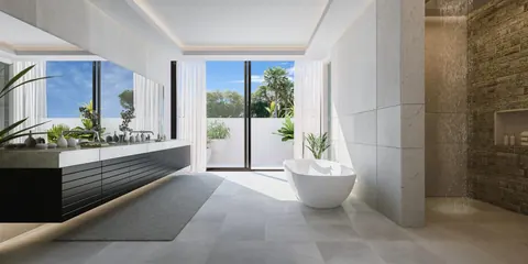 Modern Villa Infinity swimming pool  Heated indoor pool, 9 bedrooms in La Zagaletta - Marbella price for sale For Super Rich