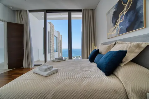 Luxury Villa Sea View Mountain View, 4 bedrooms in St. George Pegia real estate for sale For Super Rich