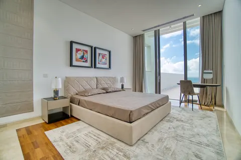 Elegant Villa Beach Front Sea View, 4 bedrooms in St. George Pegia top for sale For Super Rich