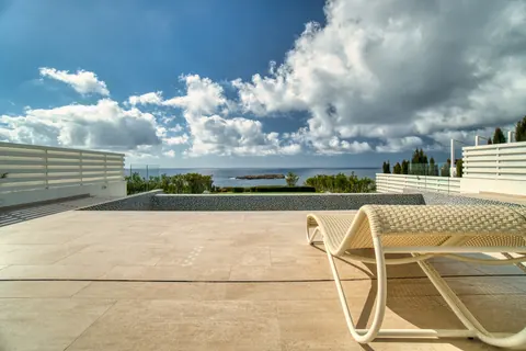 Elegant Villa Beach Front Sea View, 4 bedrooms in St. George Pegia photos for sale For Super Rich
