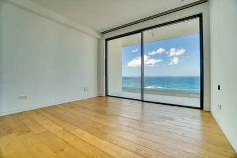 Modern Villa Beach Front Panoramic Sea views, 4 bedrooms in St. George Pegia available for sale For Super Rich