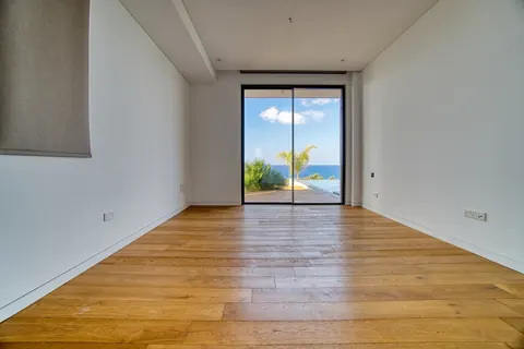 Modern Villa Beach Front Panoramic Sea views, 4 bedrooms in St. George Pegia top for sale For Super Rich