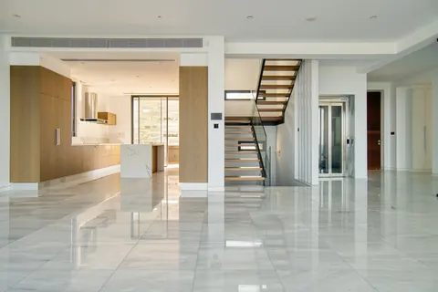 Modern Villa Beach Front Panoramic Sea views, 4 bedrooms in St. George Pegia exclusive for sale For Super Rich