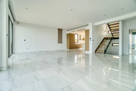 Modern Villa Beach Front Panoramic Sea views, 4 bedrooms in St. George Pegia prix for sale For Super Rich