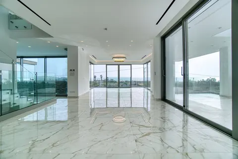 Architectural Villa Beach Front Stunning panoramic sea and mountain views, 7 bedrooms in Pegia - Coral Bay ultra luxury for sale For Super Rich