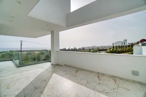 Architectural Villa Beach Front Stunning panoramic sea and mountain views, 7 bedrooms in Pegia - Coral Bay photos for sale For Super Rich
