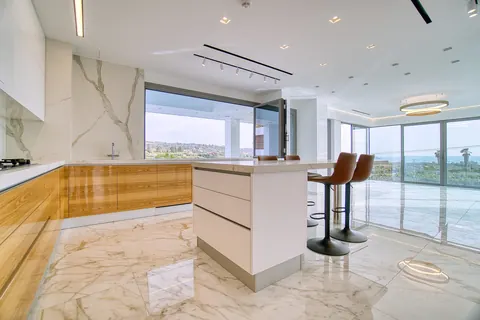 Architectural Villa Beach Front Stunning panoramic sea and mountain views, 7 bedrooms in Pegia - Coral Bay properties for sale For Super Rich