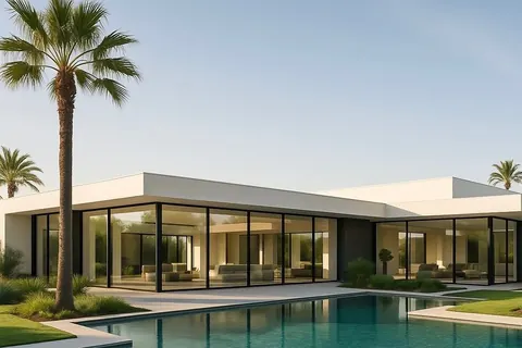 Contemporary Villa Minutes away from place des Lices, 10 bedrooms in Saint Tropez New for sale For Super Rich