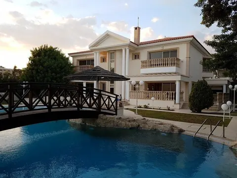 Elegant House Pareklisia beachfront, next to St. Raphael marina Swimming Pool, 5 bedrooms in Limassol deal for sale For Super Rich