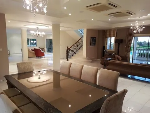 Elegant House Pareklisia beachfront, next to St. Raphael marina Swimming Pool, 5 bedrooms in Limassol prix for sale For Super Rich