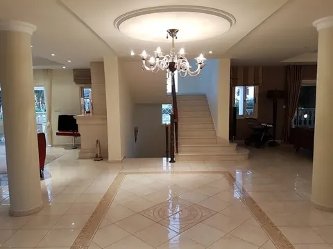 Elegant House Pareklisia beachfront, next to St. Raphael marina Swimming Pool, 5 bedrooms in Limassol best for sale For Super Rich