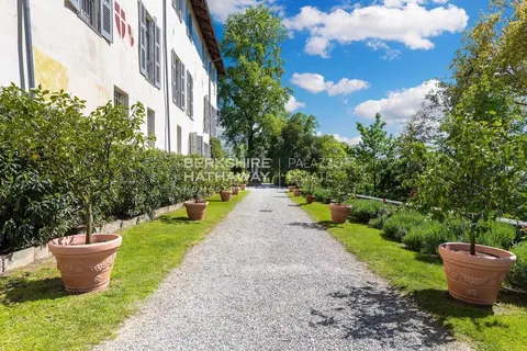 Century Castle with charming little church, inside the park, multiples bedrooms in Torre Canavese - Piedmont Used for sale For Super Rich