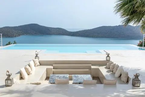 Luxury Villa Panoramic View Sea View, 6 bedrooms in Elounda Lasithi Crete property for sale For Super Rich