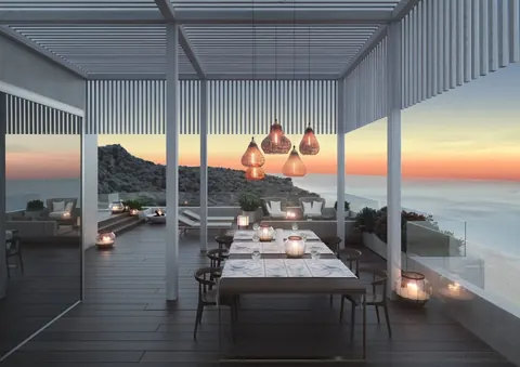 Luxury Penthouse Panoramic View Top Floor 11th, 4 bedrooms in Limassol