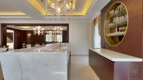 Luxury House Golf View private home elevator, 7 bedrooms in Emirates Hills - Dubai value for sale For Super Rich
