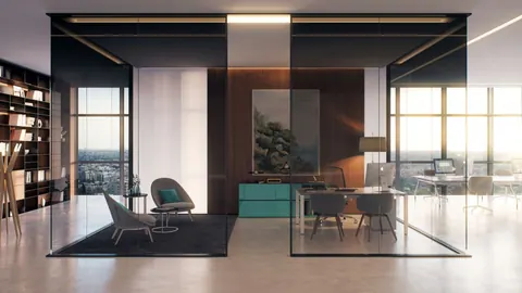 Modern Business Sea View Mountain View, 10 offices bedrooms in Yermasogia Limassol Construction plan for sale For Super Rich