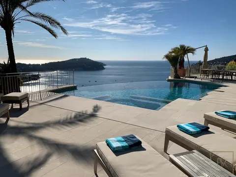 Luxury Villa Overlooking Baie de Villefranche Pool, Jacuzzi and sauna, +5 bedrooms in St Jean Cap Ferrat