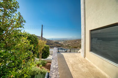 Luxury Villa stunning views of the city and the sea coast, Jacuzzi, 5 bedrooms in Panthea Limassol 23786 for sale For Super Rich