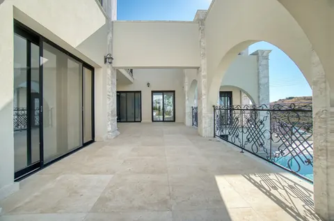 Luxury Villa stunning views of the city and the sea coast, Jacuzzi, 5 bedrooms in Panthea Limassol search for sale For Super Rich