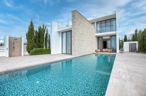 Luxury Villa Sea View Mountain View, 4 bedrooms in St. George Pegia