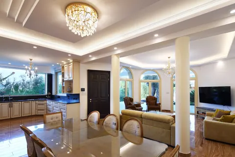 Elegant Villa Pietra Panoramic Sea and Mountain views, 8 bedrooms in Parekklisia Limassol search for sale For Super Rich