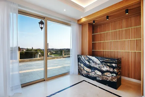 Elegant Villa Pietra Panoramic Sea and Mountain views, 8 bedrooms in Parekklisia Limassol top for sale For Super Rich