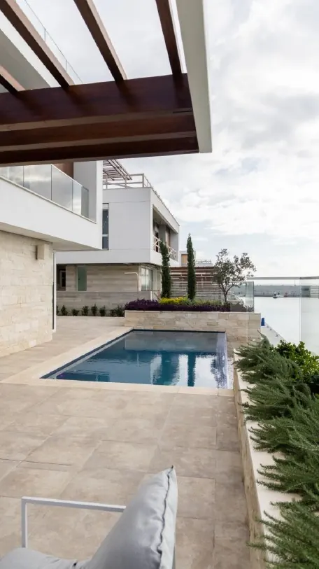 Modern Villa Beach Front Sea View, 4 bedrooms in Ayia Napa Famagusta value for sale For Super Rich