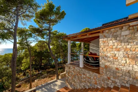 Country Villa Panoramic View private cove, 1st line to the sea, 4 bedrooms in Split available for sale For Super Rich